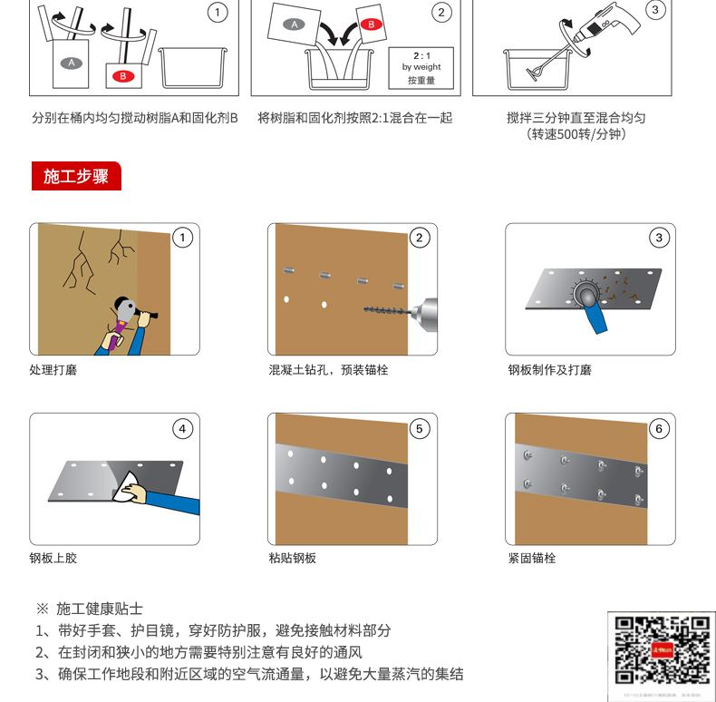 包钢梅江粘钢加固施工过程